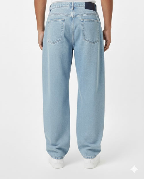 BAGGY JEANS DÉLAVÉ